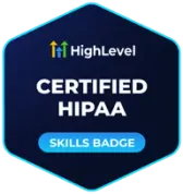HighLevel Certified HIPAA skills badge
